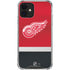 NHL Detroit Red Wings Jersey iPhone 12 Mini Clear Case