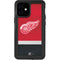NHL Detroit Red Wings Jersey iPhone 12 Mini Waterproof Case