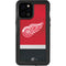 NHL Detroit Red Wings Jersey iPhone 12 Pro Max Waterproof Case