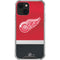 NHL Detroit Red Wings Jersey iPhone 13 Mini Clear Case