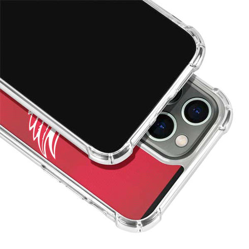 NHL Detroit Red Wings Jersey iPhone 13 Pro Clear Case