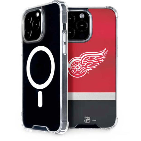NHL Detroit Red Wings Jersey iPhone 13 Pro Max MagSafe Case