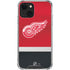 NHL Detroit Red Wings Jersey iPhone 14 Plus Clear Case