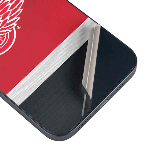 NHL Detroit Red Wings Jersey iPhone 14 Plus Skin