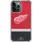 NHL Detroit Red Wings Jersey iPhone 14 Pro Max Clear Case