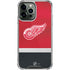 NHL Detroit Red Wings Jersey iPhone 14 Pro Max Clear Case