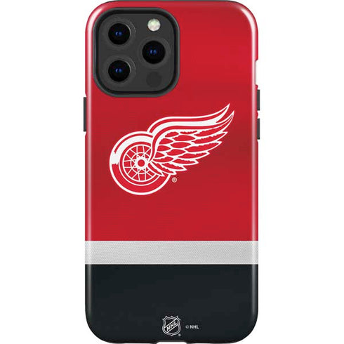 NHL Detroit Red Wings Jersey iPhone 15 Pro Max Impact Case
