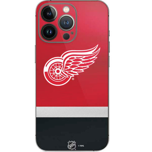 NHL Detroit Red Wings Jersey iPhone 14 Pro Skin