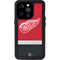 NHL Detroit Red Wings Jersey iPhone 14 Pro Waterproof Case