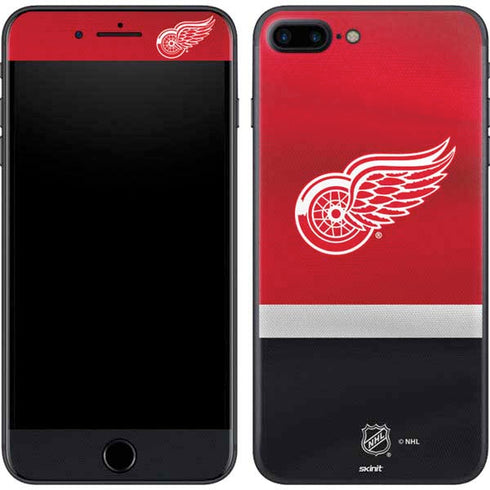 NHL Detroit Red Wings Jersey iPhone 8 Plus Skin