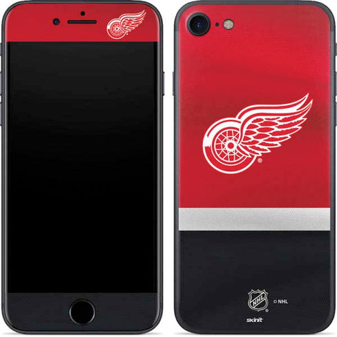 NHL Detroit Red Wings Jersey iPhone SE (2nd & 3rd Gen) Skin