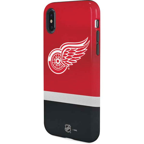 NHL Detroit Red Wings Jersey iPhone X Pro Case