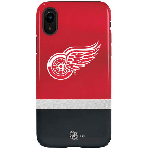 NHL Detroit Red Wings Jersey iPhone XR Pro Case