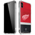 NHL Detroit Red Wings Jersey iPhone XS Max Clear Case