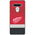 NHL Detroit Red Wings Jersey LG Stylo 6 Clear Case