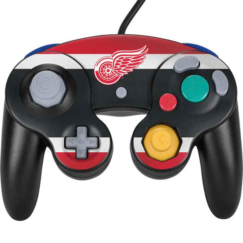 NHL Detroit Red Wings Jersey Nintendo GameCube Controller Skin