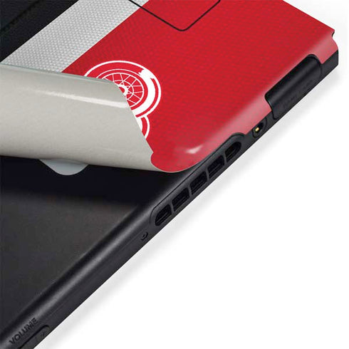 NHL Detroit Red Wings Jersey Nintendo Switch Bundle Skin