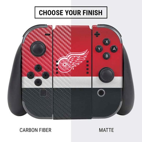 NHL Detroit Red Wings Jersey Nintendo Switch Bundle Skin