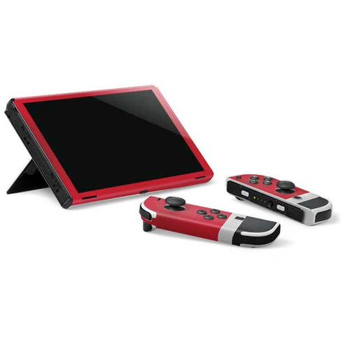 NHL Detroit Red Wings Jersey Nintendo Switch OLED (2021) Skin