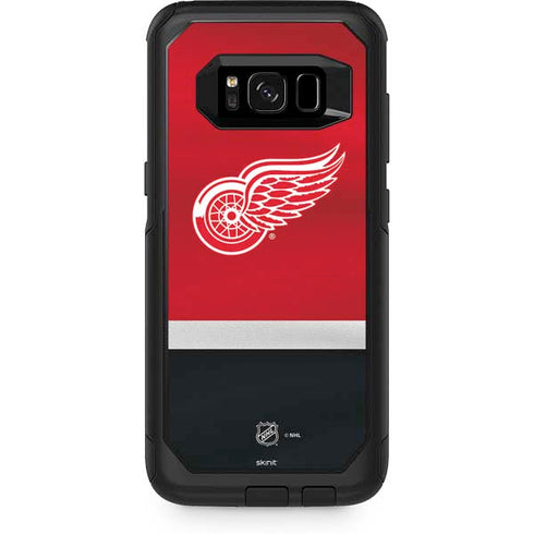 NHL Detroit Red Wings Jersey Otterbox Commuter Galaxy Skin