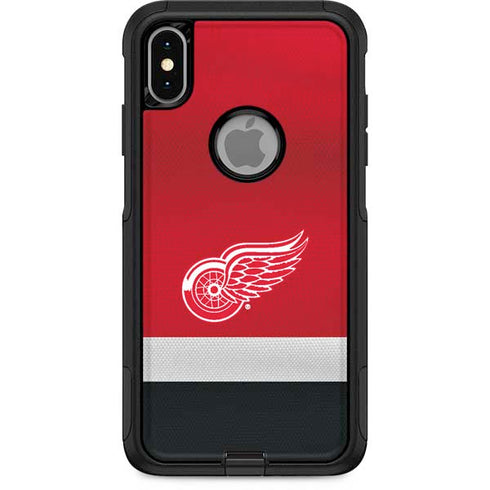 NHL Detroit Red Wings Jersey Otterbox Commuter iPhone Skin