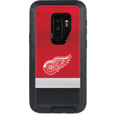 NHL Detroit Red Wings Jersey Otterbox Defender Galaxy Skin