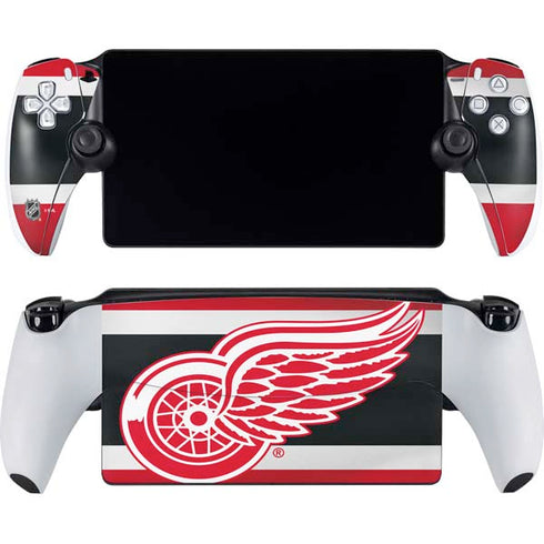 NHL Detroit Red Wings Jersey PlayStation Portal Remote Player Skin