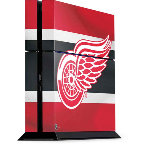 NHL Detroit Red Wings Jersey PS4 Console Skin