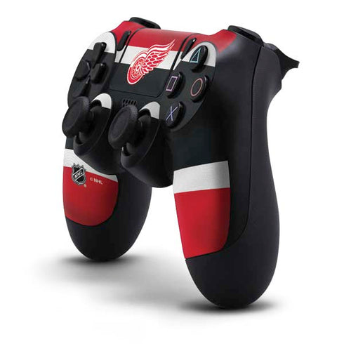 NHL Detroit Red Wings Jersey PS4 Controller Skin