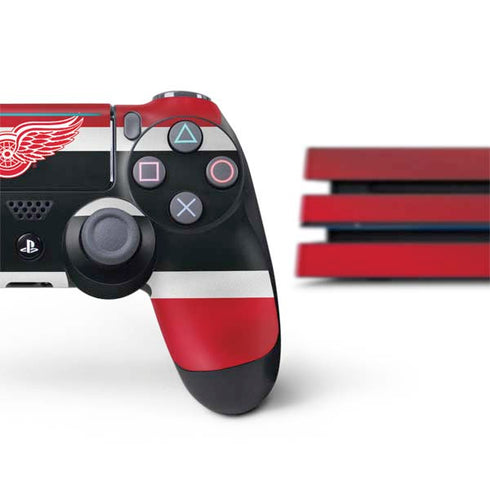 NHL Detroit Red Wings Jersey PS4 Pro Bundle Skin
