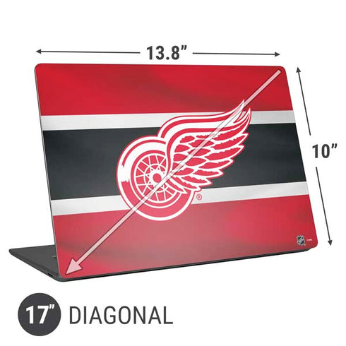 NHL Detroit Red Wings Jersey Universal Laptop 17in (13.8 x 10in) Skin