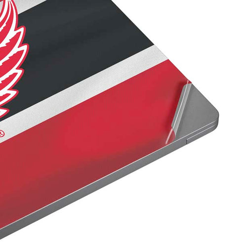 NHL Detroit Red Wings Jersey Universal Laptop 17in (13.8 x 10in) Skin