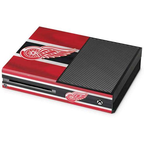 NHL Detroit Red Wings Jersey Xbox One Console Skin