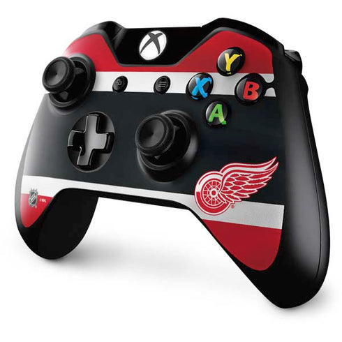 NHL Detroit Red Wings Jersey Xbox One Controller Skin