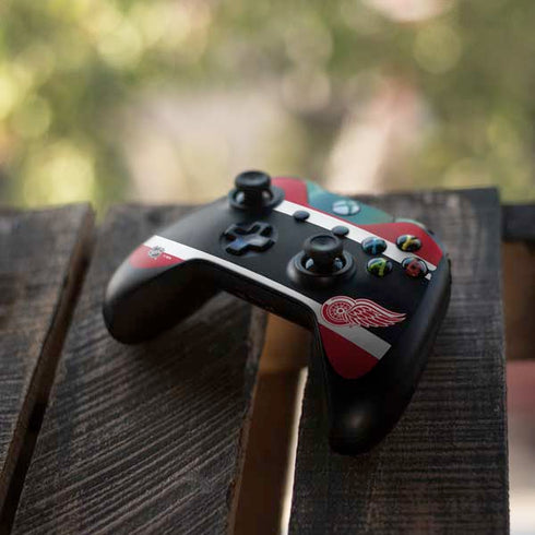 NHL Detroit Red Wings Jersey Xbox One Controller Skin