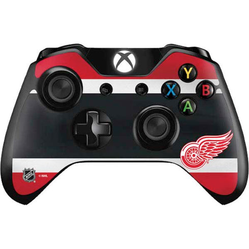 NHL Detroit Red Wings Jersey Xbox One Controller Skin