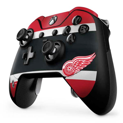 NHL Detroit Red Wings Jersey Xbox One Elite Controller Skin