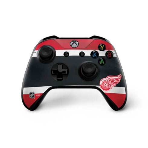 NHL Detroit Red Wings Jersey Xbox One X Controller Skin