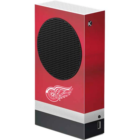 NHL Detroit Red Wings Jersey Xbox Series S Console Skin