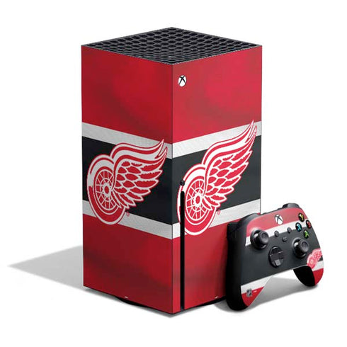 NHL Detroit Red Wings Jersey Xbox Series X Bundle Skin