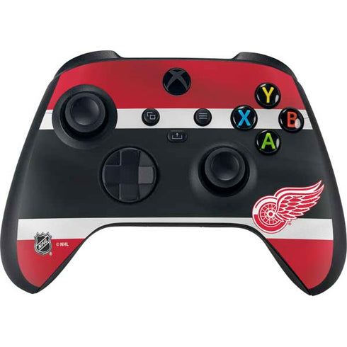 NHL Detroit Red Wings Jersey Xbox Series X Controller Skin