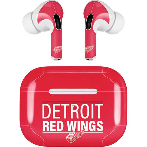 NHL Detroit Red Wings Lineup AirPods Pro 2nd Gen Skin