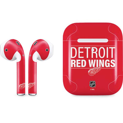 NHL Detroit Red Wings Lineup Apple AirPods 2 Skin