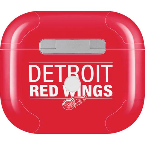 NHL Detroit Red Wings Lineup Apple AirPods (3rd Gen 2021) Skin