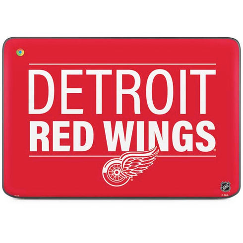 NHL Detroit Red Wings Lineup HP Chromebook Skin