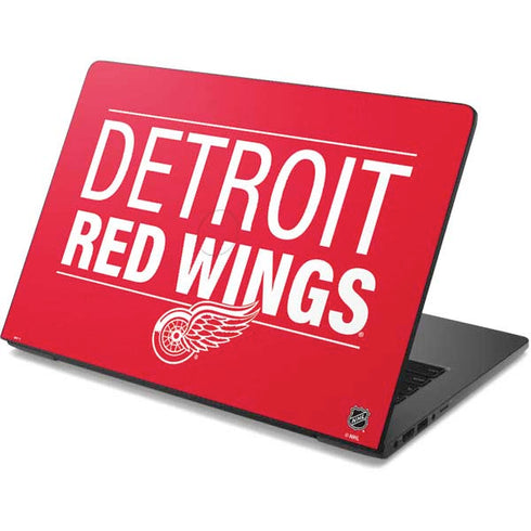 NHL Detroit Red Wings Lineup Dell Chromebook Skin