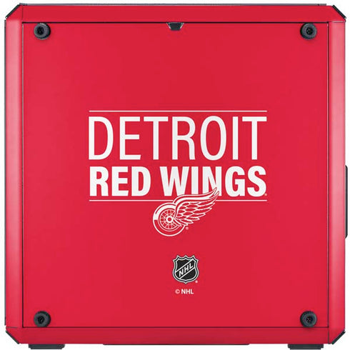 NHL Detroit Red Wings Lineup Cooler Master MasterBox Q300L Mini Tower Skin