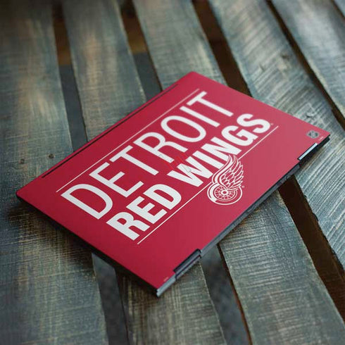 NHL Detroit Red Wings Lineup HP Envy Skin