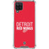NHL Detroit Red Wings Lineup Galaxy A12 Clear Case