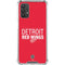 NHL Detroit Red Wings Lineup Galaxy A32 5G Clear Case